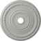 Ekena Millwork Cole Ceiling Medallion (Fits Canopies up to 9 1/8"), 25 3/8"OD x 3 3/8"ID x 1 3/8"P, Frost CM25COFRF - alternate 1